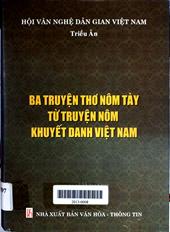 Ba truyên thơ nôm Tày từ truyện nôm khuyết danh Việt Nam