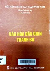 Văn hóa dân gian Thanh Ba