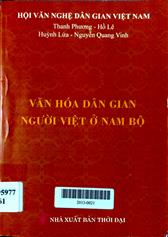 Văn hóa dân gian người Việt ở nam bộ