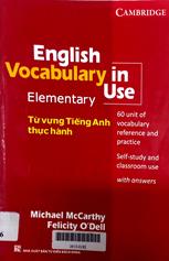 English vocabulary in use: Elementary