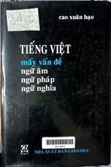 Tiếng việt mấy đề ngữ âm ngữ pháp ngữ nghĩa