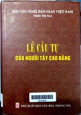 Lễ cầu tự của người Tày Cao Bằng