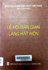 Lễ hội dân gian làng hát Môn