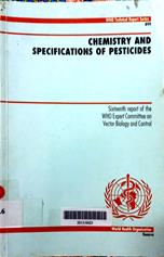 Chemistry and specifications of pesticides
