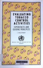 Evaluating tobacco control activities