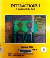 Interactions I: A reading skills book