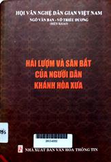 Hái lượm và săn bắt của người dân Khánh Hòa xưa