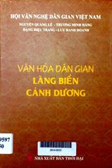 Văn hóa dân gian làng biển Cảnh Dương
