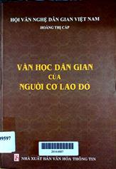 Văn học dân gian của người Cơ Lao đỏ