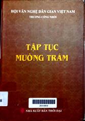 Tập tục Mường Chăm