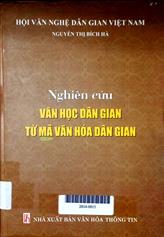 Nghiên cứu văn học dân gian từ mã văn hóa dân gian