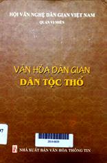 Văn hóa dân gian dân tộc Thổ