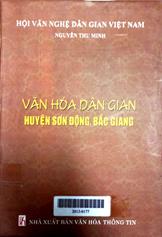 Văn hóa dân gian huyện Sơn Động, Bắc Giang
