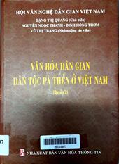 Văn hóa dân gian dân tộc Pà Thẻn ở Việt Nam, quyển 2