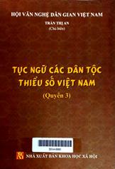 Tục ngữ các dân tộc thiểu số Việt nam, quyển 3