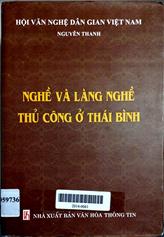 Nghề và làng nghề thủ công ở Thái Bình