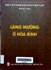 Làng Mường ở Hòa Bình