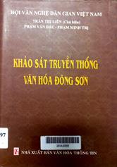 Khảo sát truyền thống văn hóa Đông Sơn