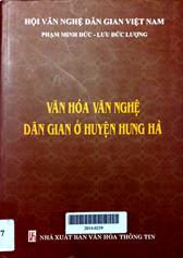 Văn hóa văn nghệ dân gian ở huyện Hưng Hà