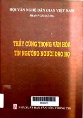 Thầy cúng trong văn hóa tín ngưỡng người Dao Họ