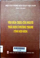 Văn hóa chéo của người Thái đen ở Mường Thanh