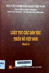 Luật tục các dân tộc thiểu số Việt nam quyển 3