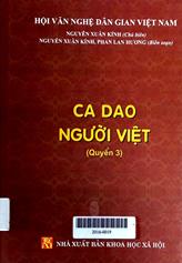 Ca dao người Việt, quyển 3