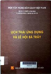 Lịch thái ứng dụng và lễ hội Bà Trầy