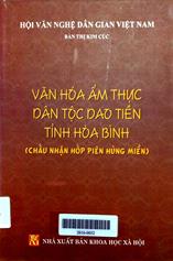 Văn hóa ẩm thực dân tộc Dao Tiền tỉnh Hòa Bình