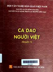 Ca dao người Việt, quyển 1
