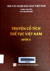 Truyện cổ tích thế tục Việt Nam - Quyển 3