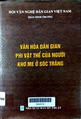 Văn hóa dân gian phi vật thể của người Khơ me ở Sóc Trăng