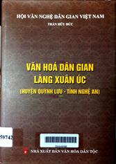 Văn hóa dân gian làng Xuân Úc (huyện Quỳnh Lưu - tỉnh Nghệ An)