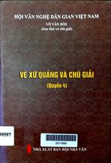 Vè xứ Quảng và chú giải quyển 4