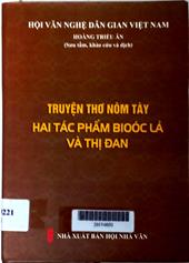 Truyện thơ Nôm Tày: hai tác phẩm Bloóc lả và Thị đan