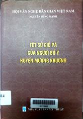 Tết Sử Giề Pà của người Bố Y Huyện Mường Khương