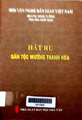 Hát ru dân tộc Mường Thanh Hóa