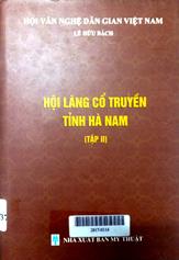 Hội làng cổ truyền tỉnh Hà Nam tập 2