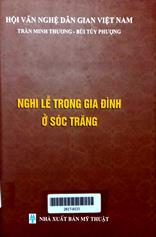 Nghi lễ trong gia đình ở Sóc Trăng