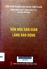 Văn hóa dân gian làng Đào Động