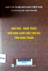 Văn hóa - nghệ thuật dân gian làng chài Sơn Hải tỉnh Ninh Thuận