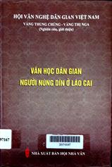 Văn học dân gian người nùng Dín ở Lào Cai