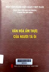 Văn hóa ẩm thực của người Tà Ôi