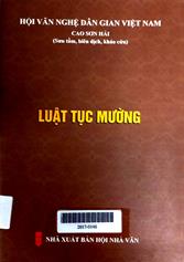 Luật tục Mường