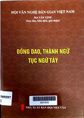 Đồng dao và thành ngữ tục ngữ Tày