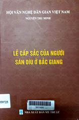 Lễ cấp sắc của người Sán Dìu ở Bắc Giang