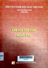 Văn hóa dân gian người Ơ Đu