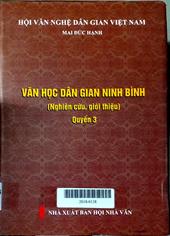 Văn học dân gian Ninh Bình quyển 3