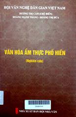 Văn hóa ẩm thực Phố Hiến