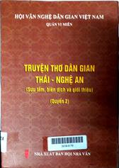 Truyện thơ dân gian dân Thái - Nghệ An quyển 2